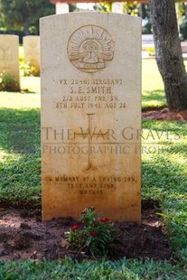 BEIRUT WAR CEMETERY - SMITH, STANLEY EDWARD